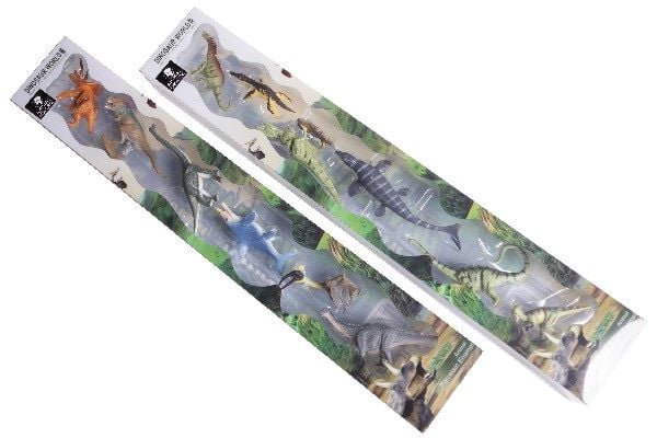 Dinosaur 6-pack mix i blister #1