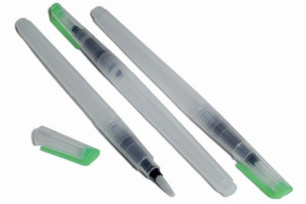Penselsett m/8 ml vannbeholder (3 stk.) assortert