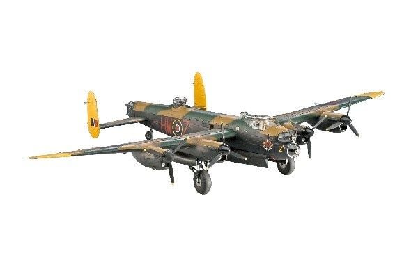 Revell Avro Lancaster Mk.I/III, Luftfarkostmodell med fast vinge, Monteringssats, 1:72, Avro Lancaster Mk.I/II, Plast, Second World War