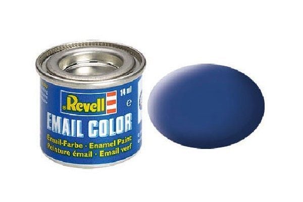 Emalj 14 ml blå matt
