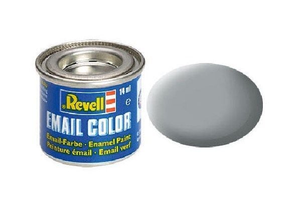 Emalje 14 ml lys grå matt USAF