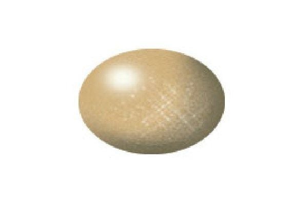 Metallic Gold Aqua Color akrylfärg - 18 ml