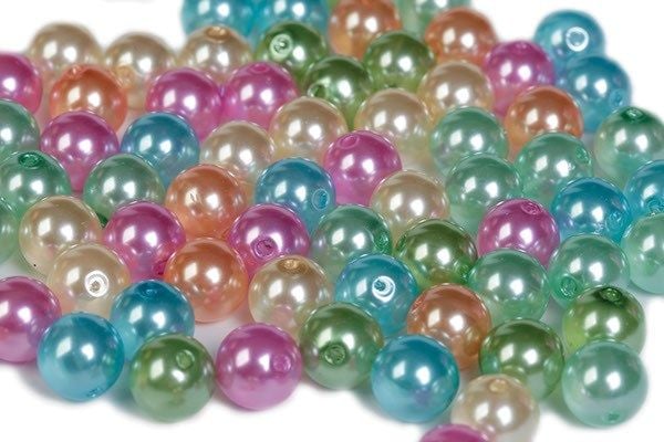 Pearl'n fun blank 10 mm ass farger 125 g bøtte