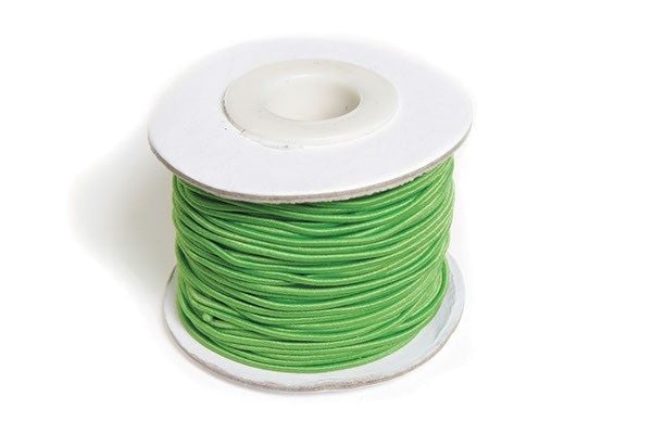 Elastiskt snöre 1,2mmx25m grönt