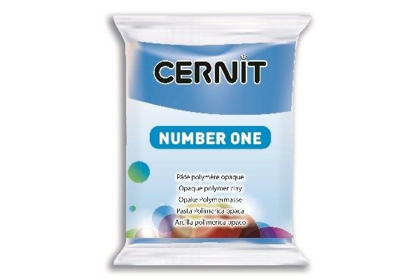 Cernit 200 Number One 56 g blå