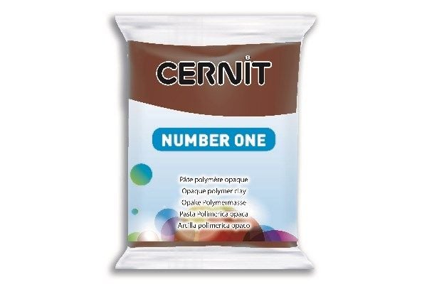 The Clay and Paint Factory Modelina Cernit Brazowa 56 g