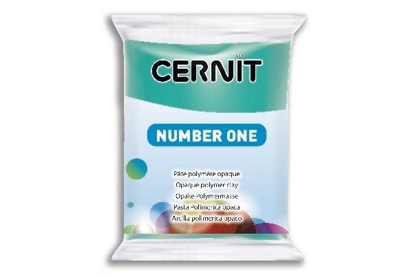 Cernit 676 Number One 56g turkoosi vihreä