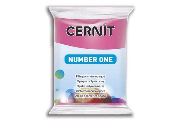 Cernit 481 Number One 56g vadelmanpunainen