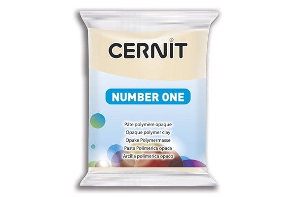 Cernit 747 Number One, 56 g, sandfärgad