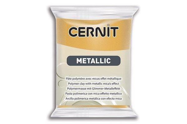Cernit Metallic 050 56g guld