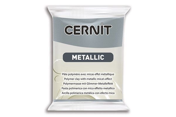 Cernit Metallic 167 56g stål