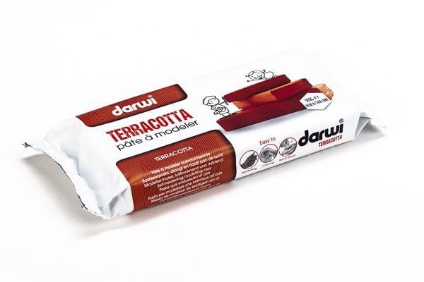 Darwi modellerleire 500 g terra cotta