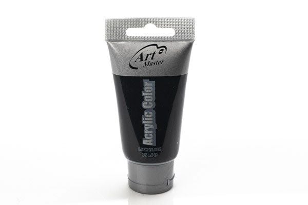 ArtMaster akrylfärg 75 ml lamp svart