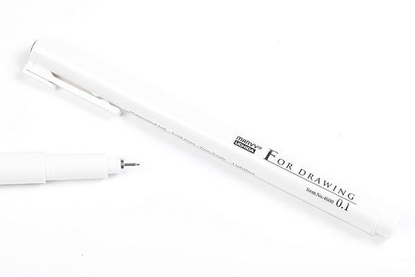 Marvy teknisk ritpenna 0,1 mm
