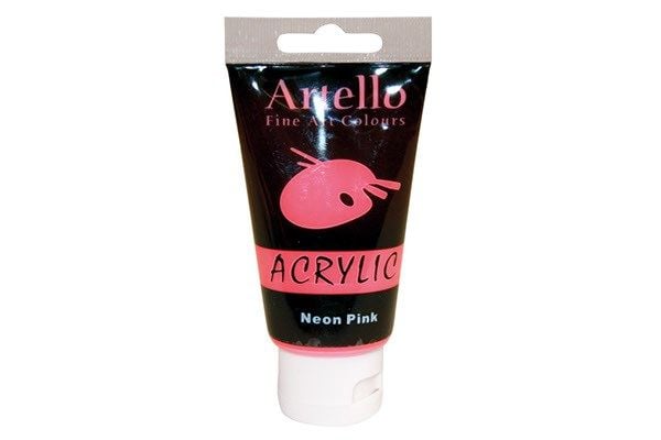 Artello akryyli 75ml Neon pinkki