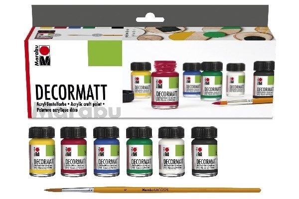 Decormatt basset 6x15ml