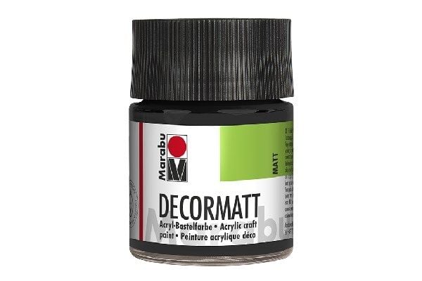 Decormatt 50 ml 073 svart
