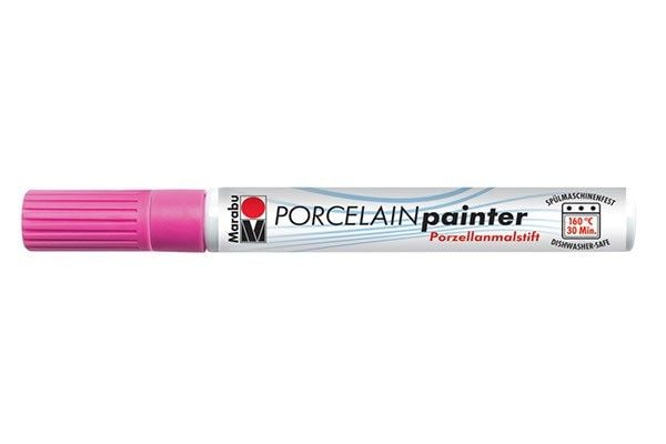 Marabu 01230034033, Rosa, Assorterte farger, ROSE PINK, 2 mm, 4 mm, Fotoark kartong, Keramisk, Glass, Glazed tile, Stoff/Tøy, Metall, Porselen, Pro...