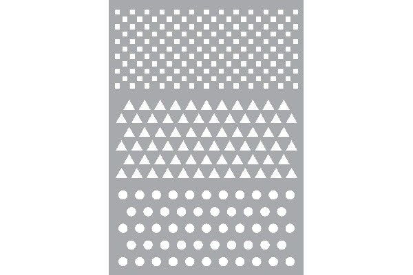 Marabu 028500008, Symbolsjablong, Voksne & barn, Hvit, 297 mm, 210 mm