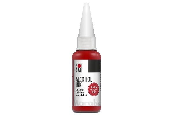 Alcohol ink 20 ml, körsbärsröd 031