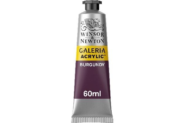 Winsor &amp; Newton Galeria, 60 ml, Burgundi, Rør