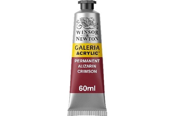 Winsor & Newton Galeria, Röd, Rör, 60 ml