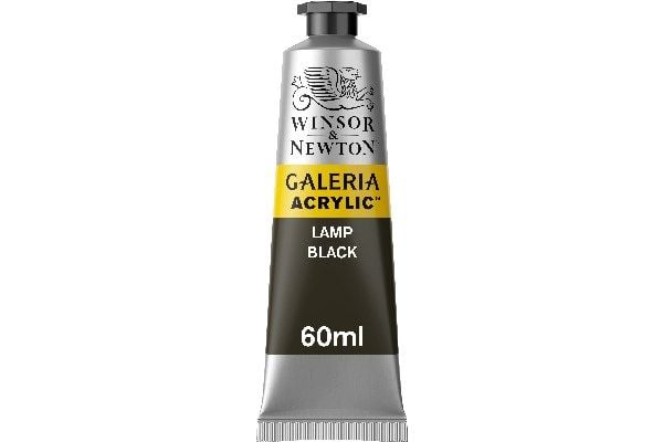 Galeria akrylmaling 60 ml Lamp Black 337