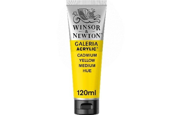 Winsor & Newton Galeria, 120 ml, Gult, Rør