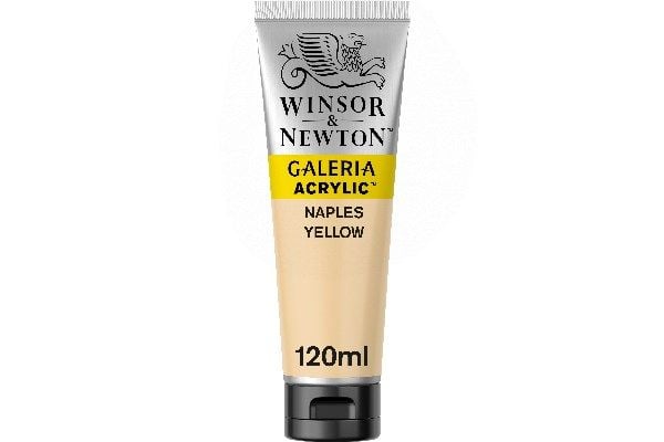 Galeria akrylmaling 120 ml Naples Yellow 422