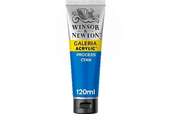 Galeria akrylmaling 120 ml Process Cyan 535