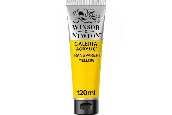 Winsor & Newton Galeria, 120 ml, Gjennomsiktig, Gult, Rør