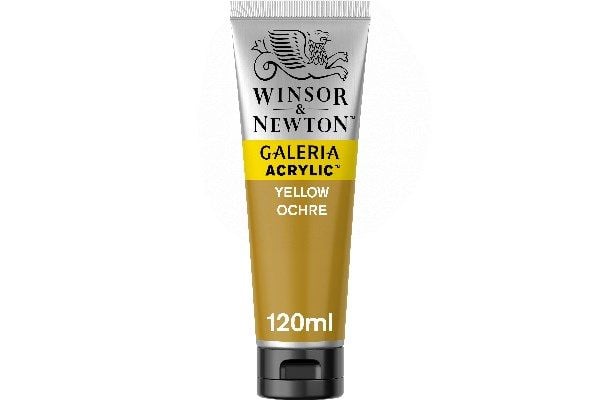 Galeria akryl 120 ml gul oker 744