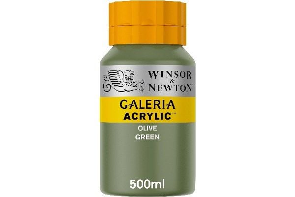 Galeria akryl 500 ml olivgrön 447