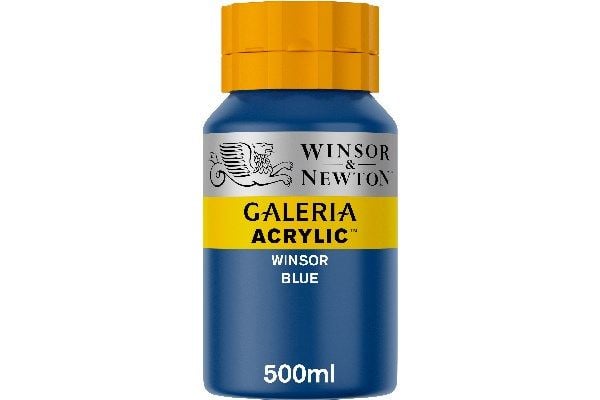 Galeria Akryl 500 ml Winsor Blå 706