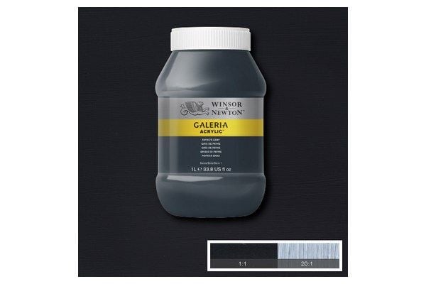 Akryyli Galleria 1L Paynes Harmaa 465