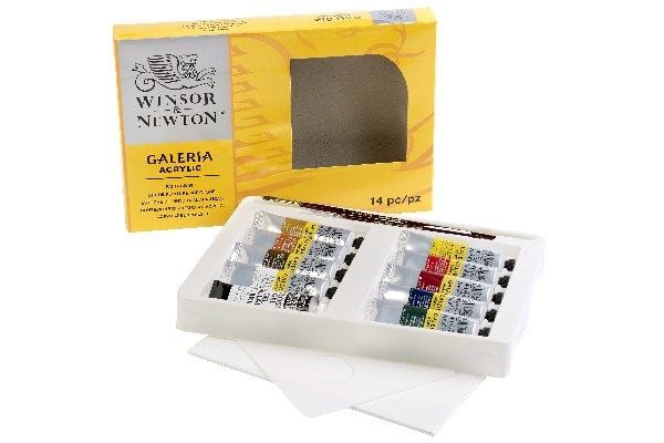 Galeria Acrylic Complete malingsett 15 deler