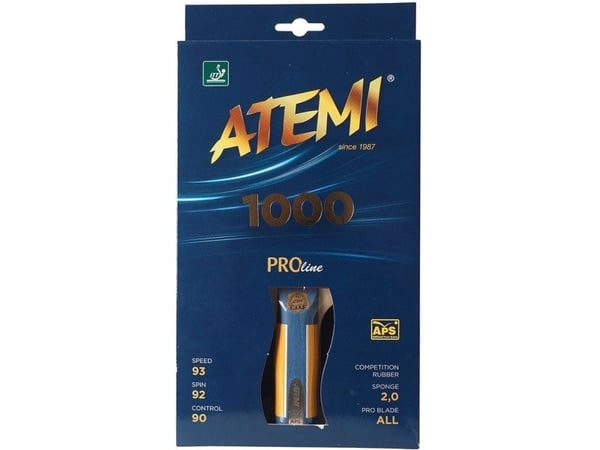 Ny Atemi 1000 Pro -anatominen pöytätennismaila