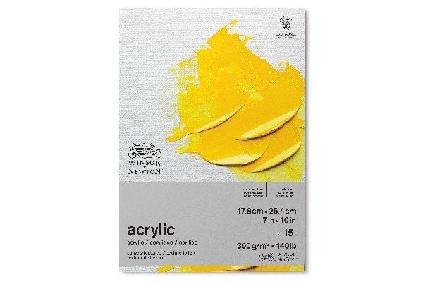 Acryl-pad 300g 17,8x25,4 cm, 15 sider