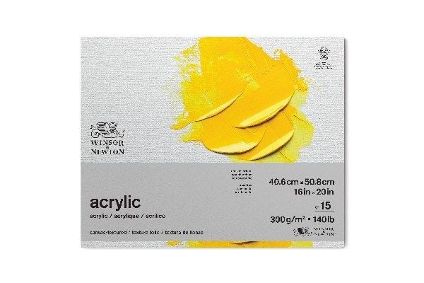 Acrylic Pad 300 g 40,6x50,8 cm, 15 sider