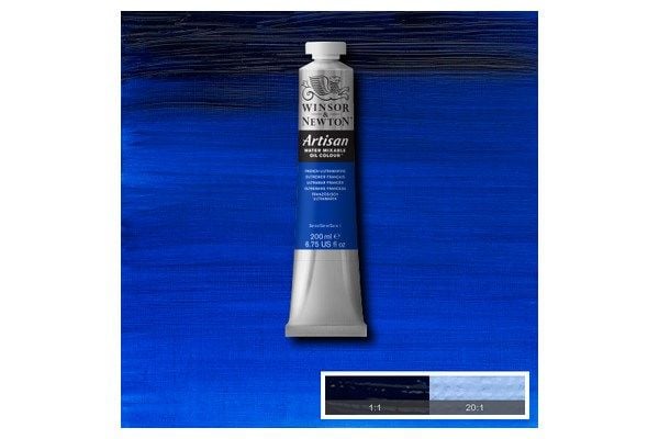 Artisan water mix oil 200 ml fransk ultramarin 263