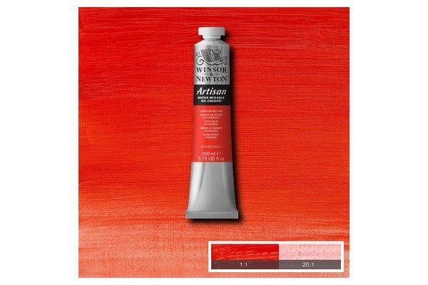Artisan vannblandingsolje 200 ml cad. rød nyanse 095
