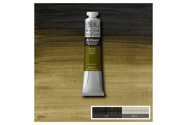 Artisan water mix oil 200 ml olivengrønn 447