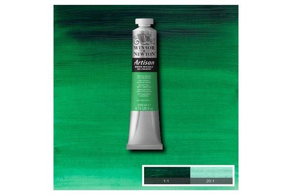 Artisan water mix oil 200 ml phthalo green 521