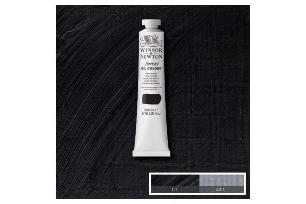 Artists oljefarge 200 ml elfenbenssvart 331
