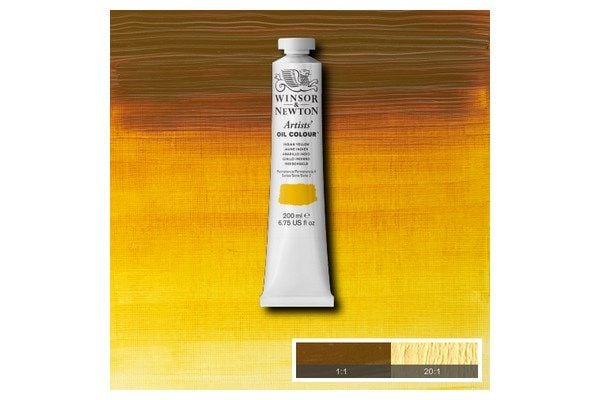 Artist oljemaling 200 ml indisk gul 319