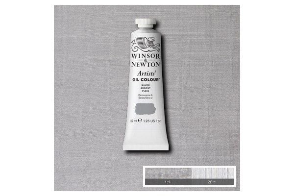 Artists oljefärg 37 ml silver 617