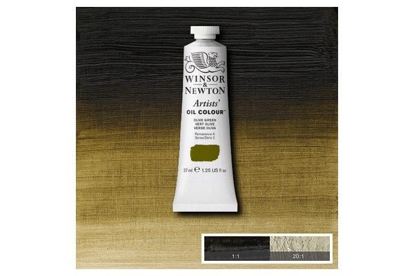 Artists oil colour 37 ml olivengrønn 447