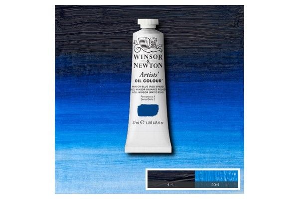 Artists oljefärg 37 ml winsor blue 706