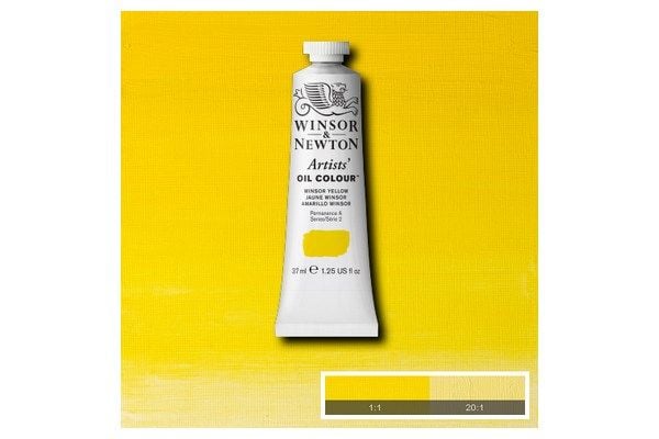 Winsor Yellow 730 oljemaling – 37 ml
