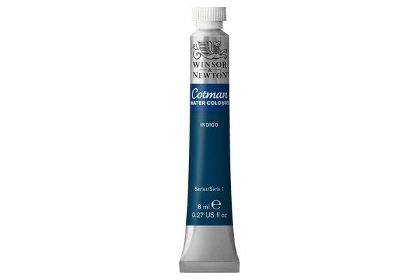 Cotman akvarellfärg 8 ml Indigo 322